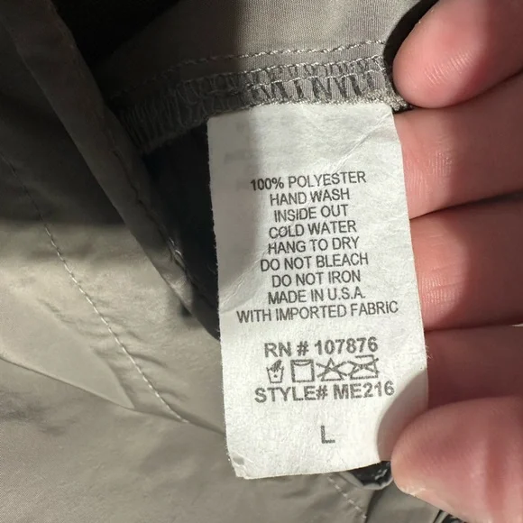 Sun Kim designer Monet Streetwear shiny cargo pants size large - Picture 7 of 10